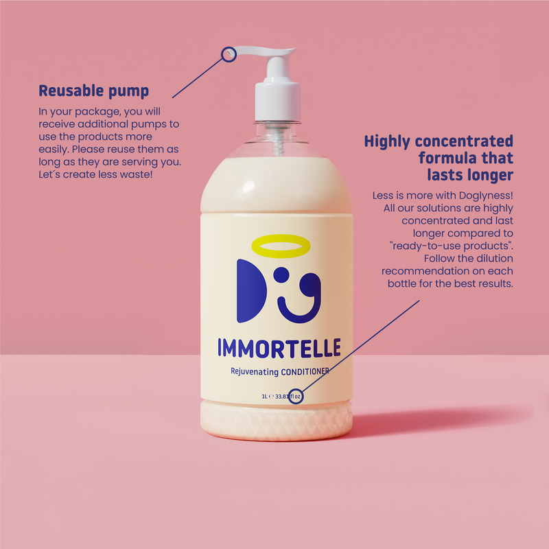 IMMORTELLE CONDITIONER GROOMERS SET 5L | Luxury Care for Your Canine Clients