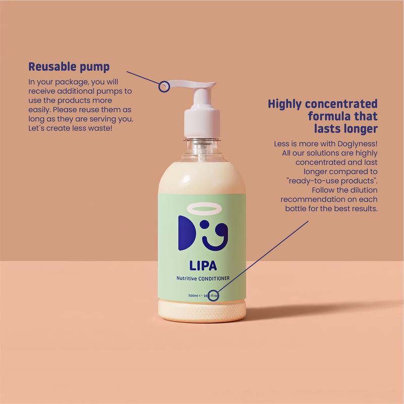 LIPA NUTRITIVE CONDITIONER | Root-To-Tip Nourishing Coat Therapy