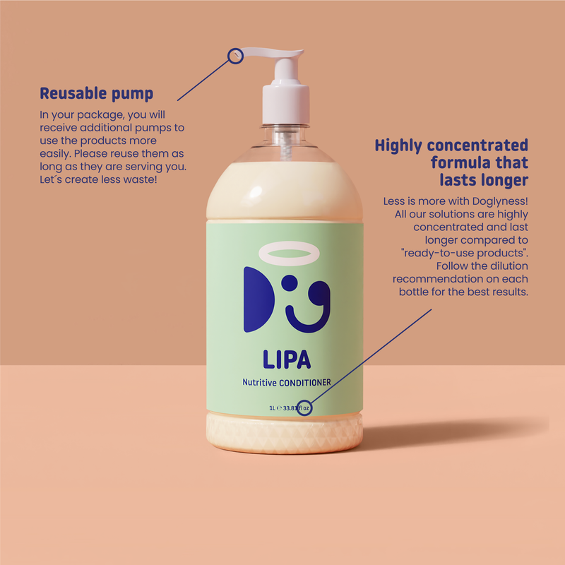 LIPA CONDITIONER GROOMERS SET 5L | Nurturing Care for Your Canine Clients