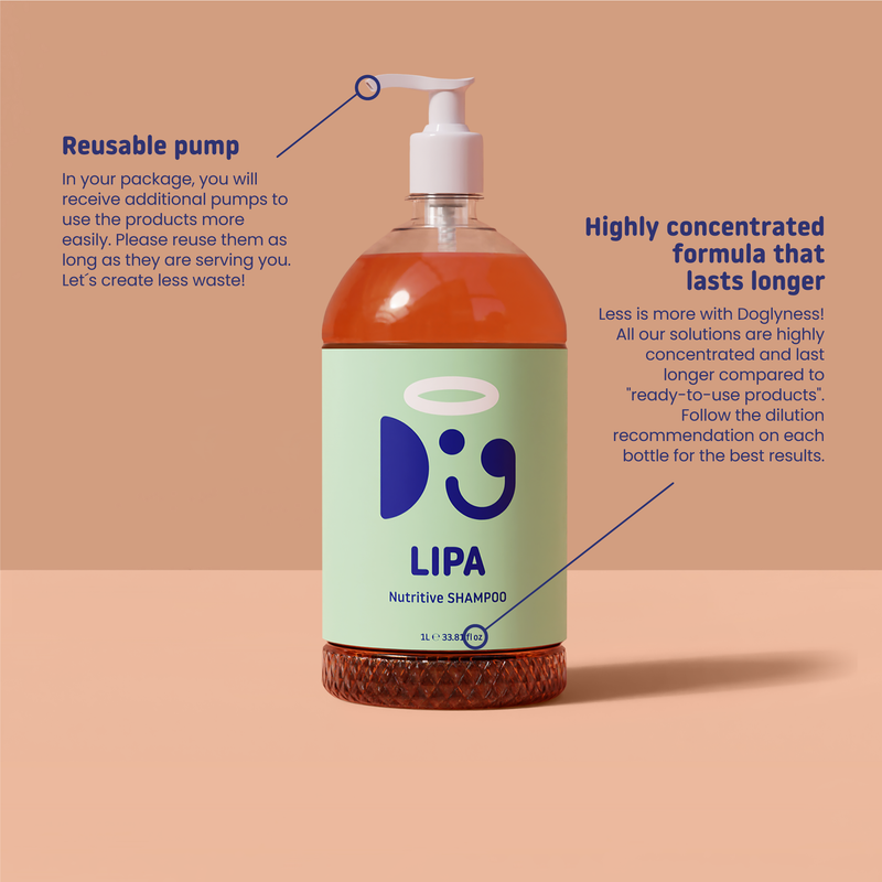 LIPA SHAMPOO GROOMERS SET 5L | Nurturing Cleanse for Your Canine Clients